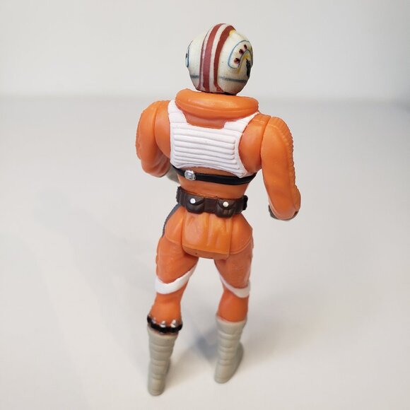 Vintage Star Wars Luke Skywalker X-Wing Pilot Action Figure Orange Jumpsuit 95 - Picture 3 of 9